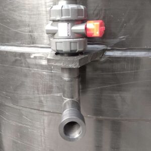 asit çıkş vanası